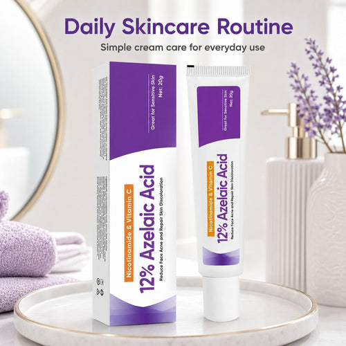 15% Azelaic Acid Cream with Nicotinamide & Vitamin C for Blemish Marks, 20g