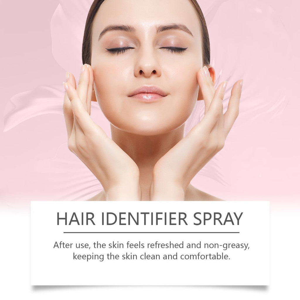 Hair Identifier Spray for Face & Body, Lightweight Dermaplaning Prep Mist, 100 ml