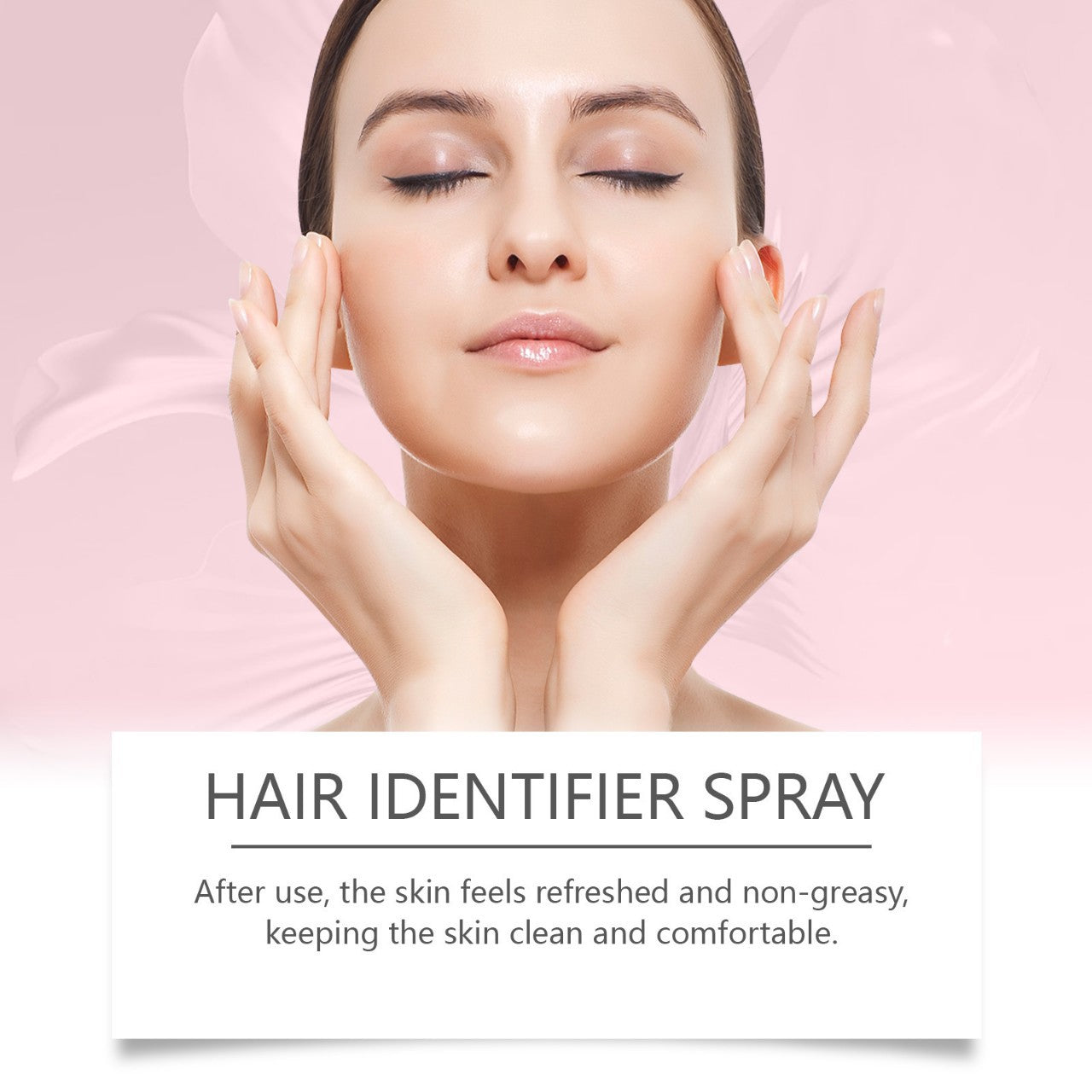 Hair Identifier Spray for Face & Body, Lightweight Dermaplaning Prep Mist, 100 ml