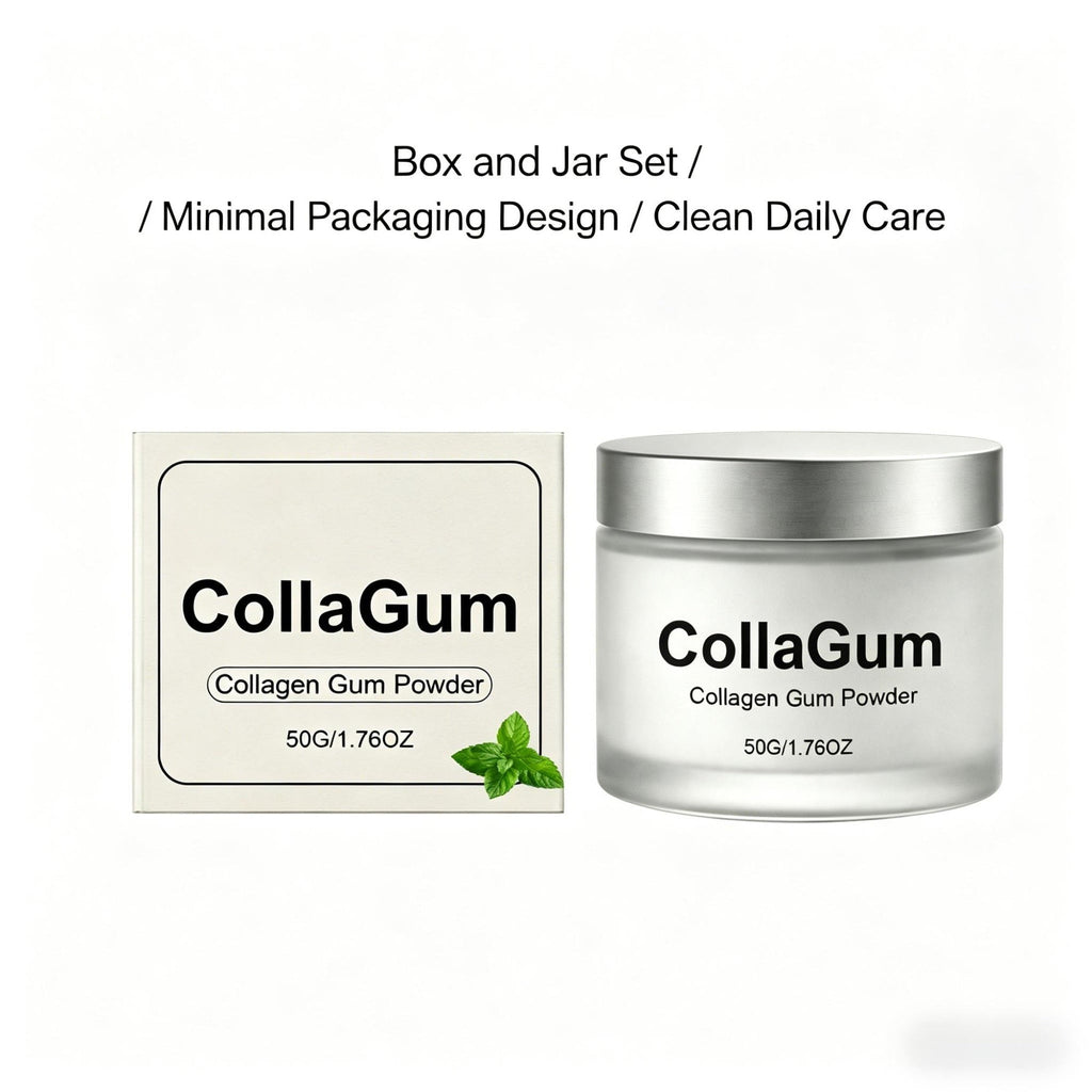 CollaGum Collagen Tooth Powder for Daily Oral Care, 50g