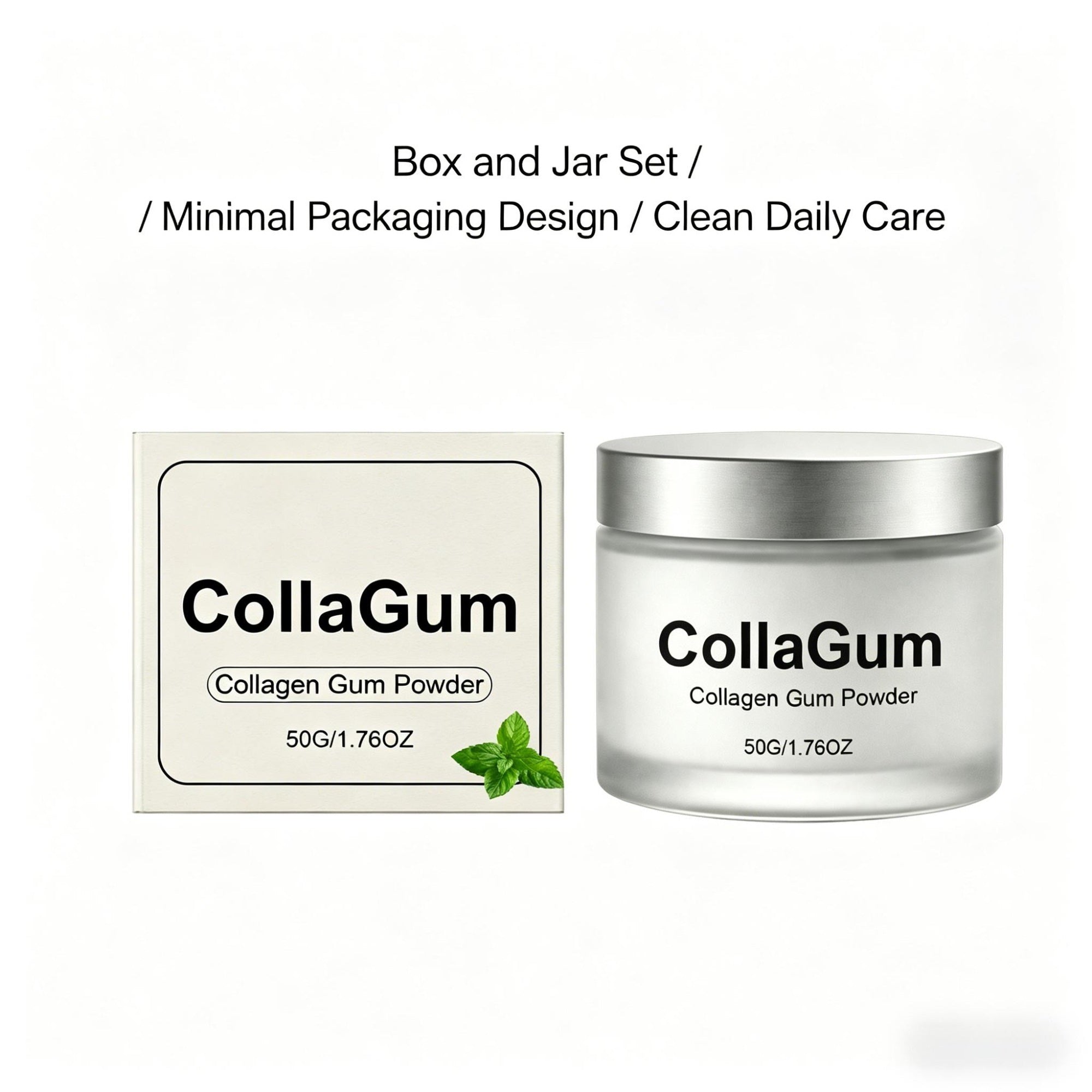 CollaGum Collagen Tooth Powder for Daily Oral Care, 50g