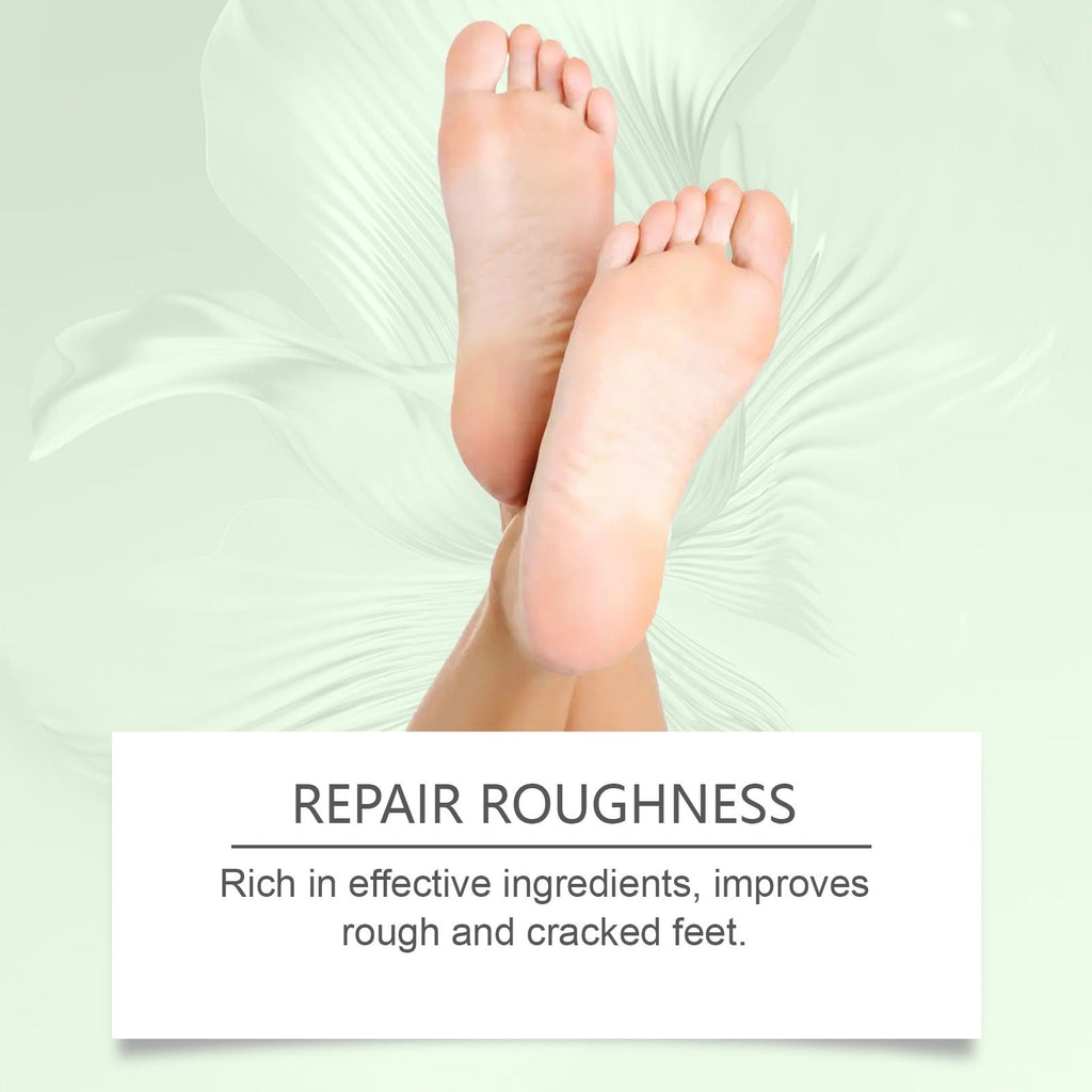 Peppermint Foot Cream with Cocoa Butter & Shea for Dry Rough Feet, 4 oz