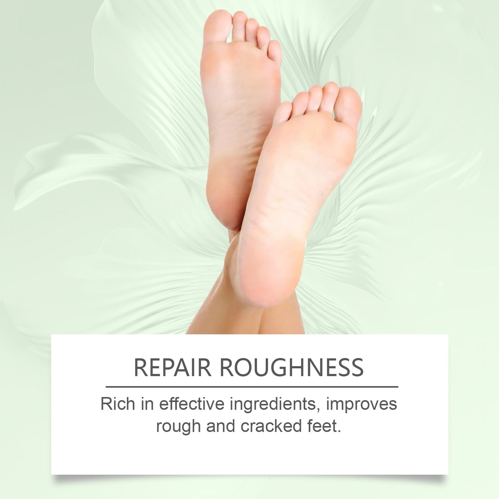 Peppermint Foot Cream with Cocoa Butter & Shea for Dry Rough Feet, 4 oz