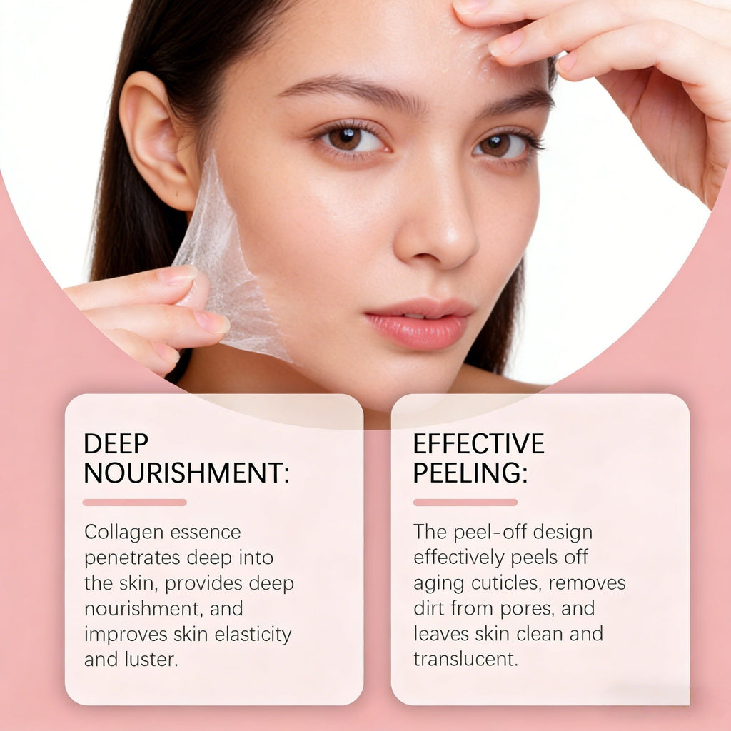 Collagen Peel-Off Face Mask 50g with Applicator Brush