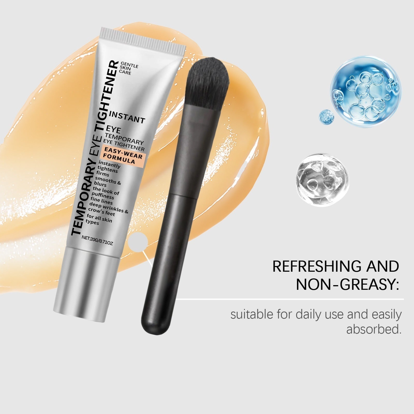 Instant Eye Tightening Gel with Brush Applicator (1pc)