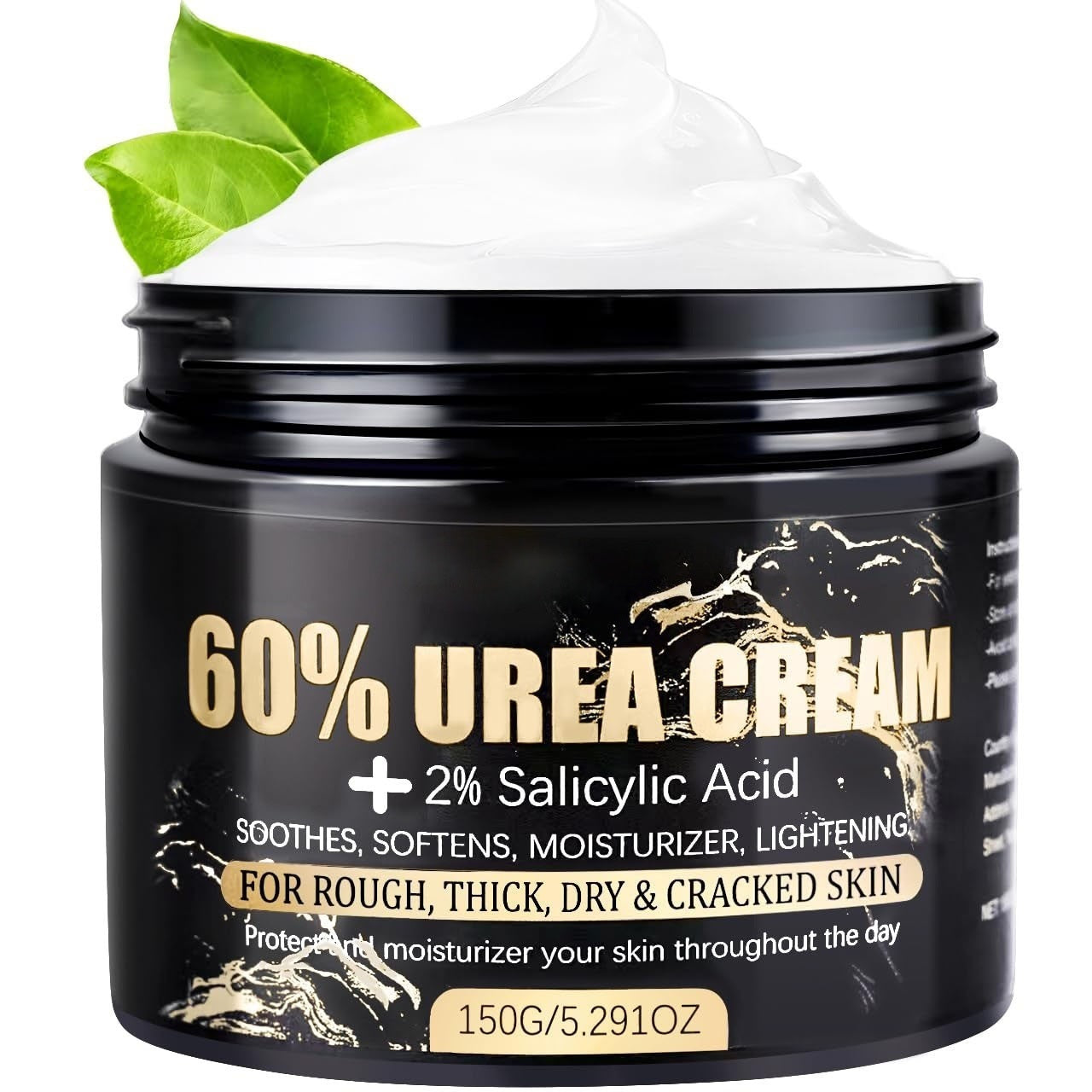 Urea 60% + Salicylic Acid 2% Cream for Dry, Rough Feet & Hands