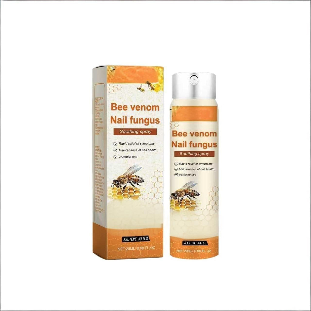 Bee Venom Nail Fungus Appearance Care Spray for Rough Yellow Toenails, 20ml
