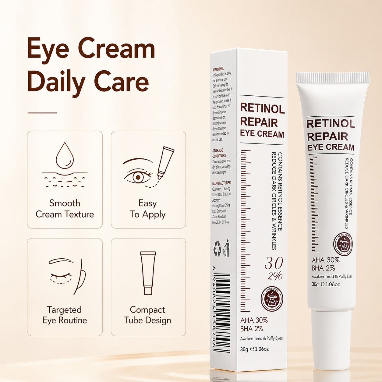Retinol & Pro-Xylane Eye Cream Options for Fine Lines and Smooth Under-Eye Care