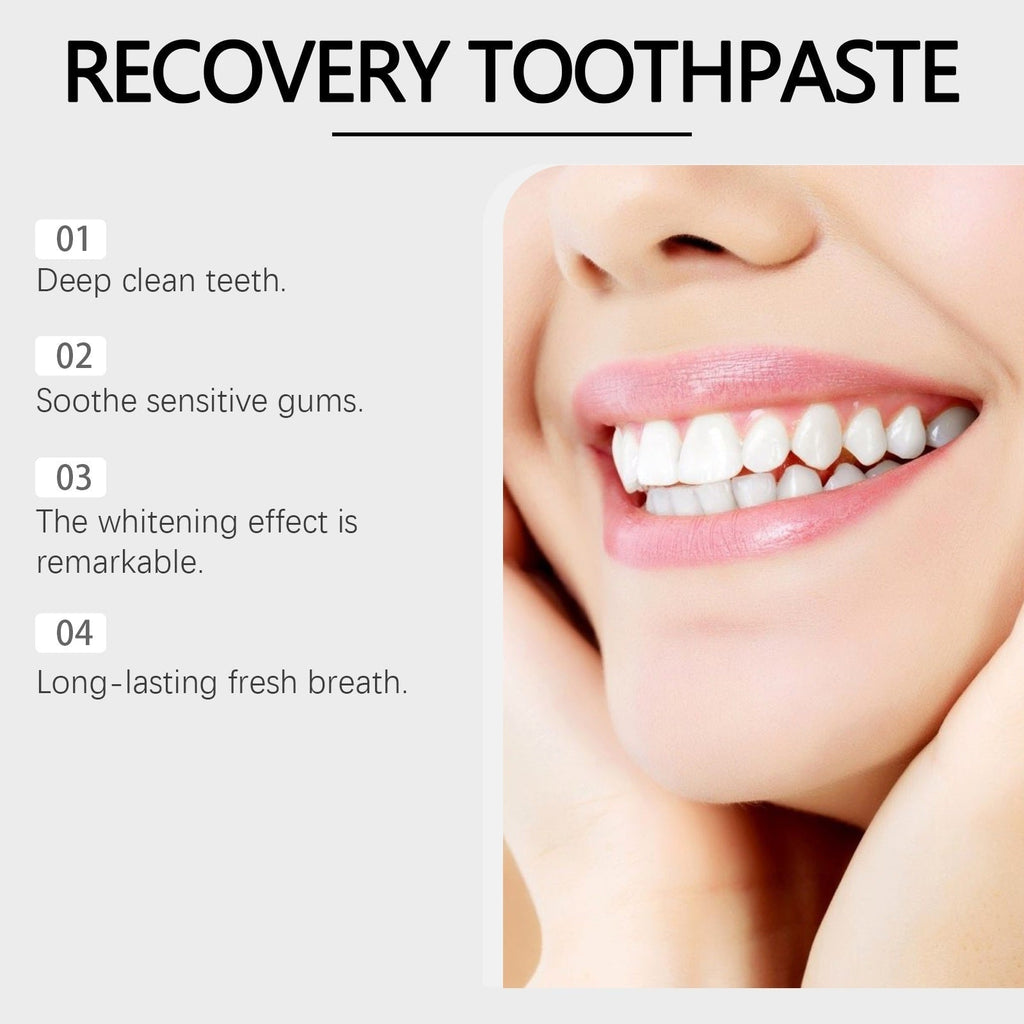 7.5% Hydroxyapatite Fluoride-Free Toothpaste for Enamel Care, Mint Flavor, 120g