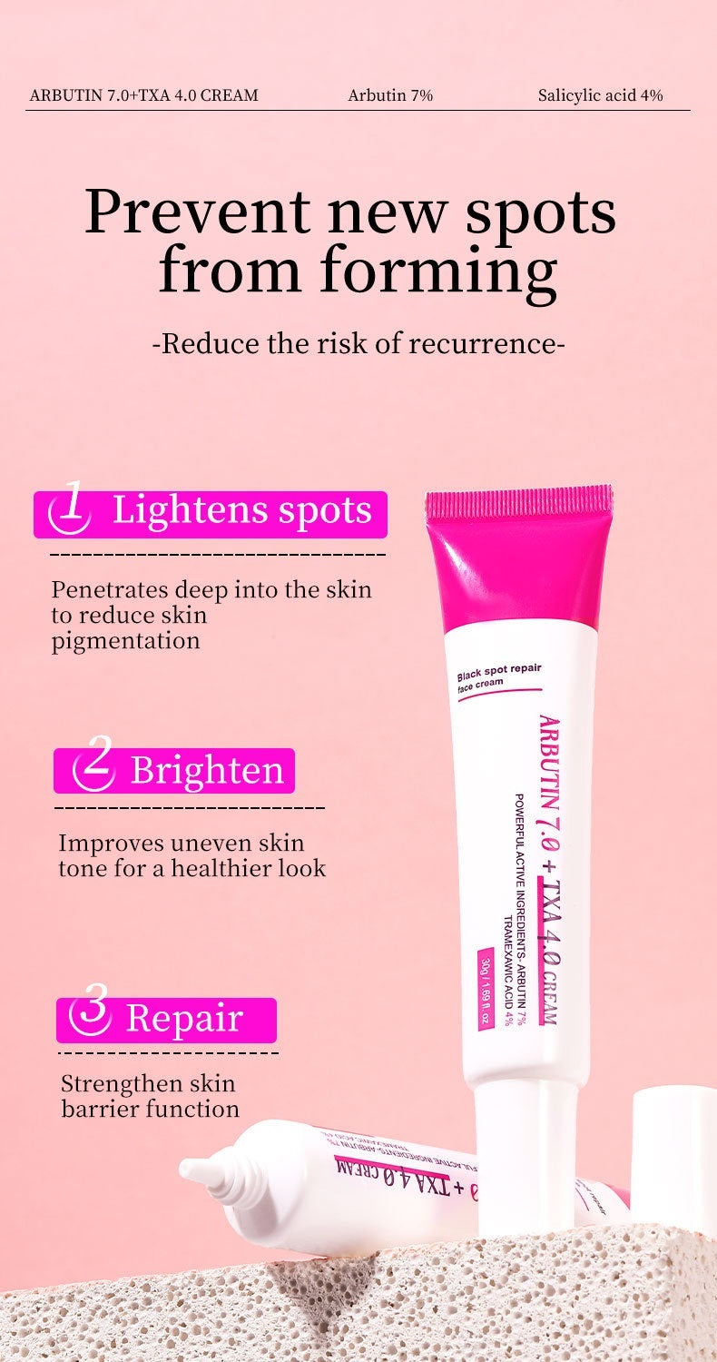 Crema Facial Iluminadora con Arbutina y TXA para Manchas Visibles, 30 g