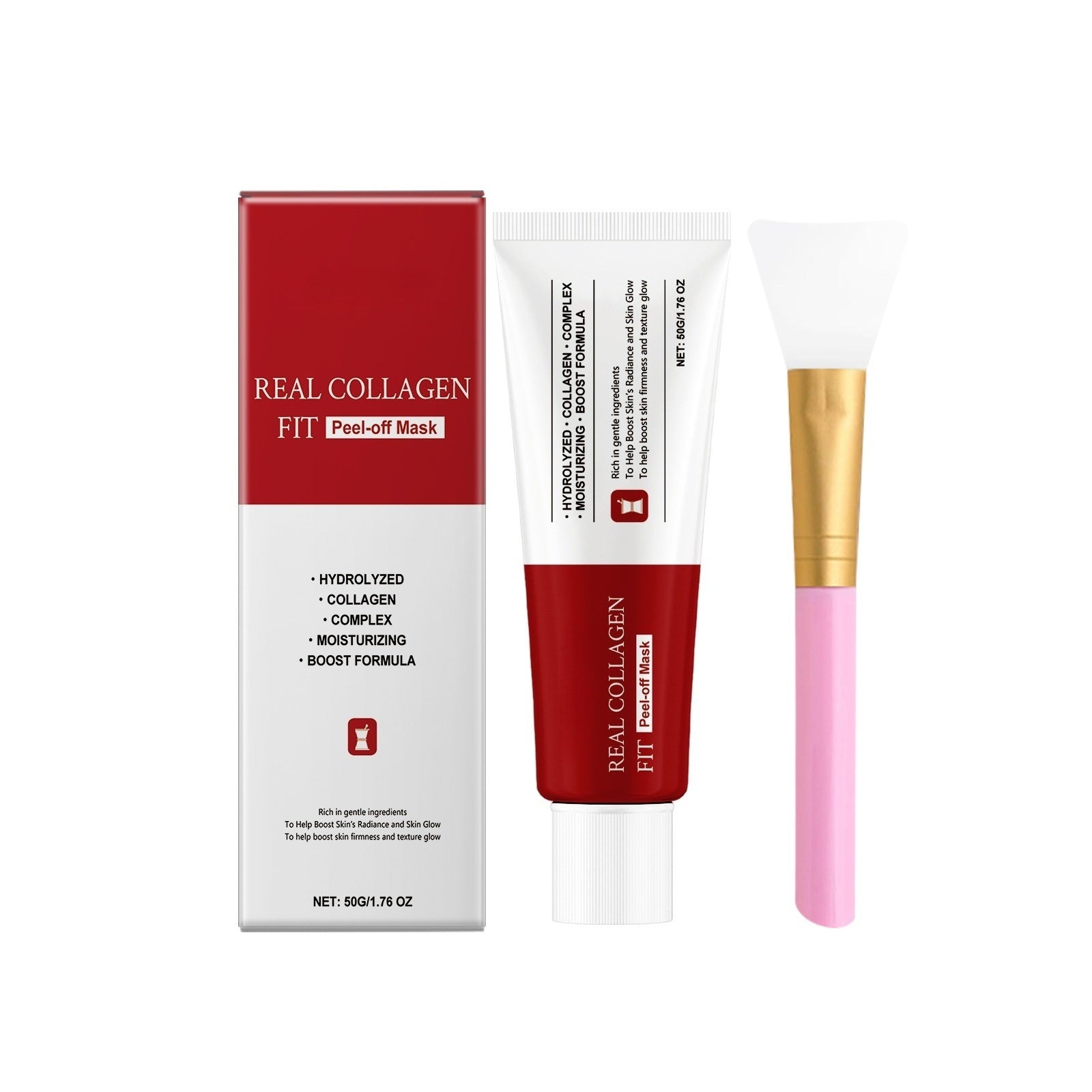 Collagen Peel-Off Face Mask 50g with Applicator Brush