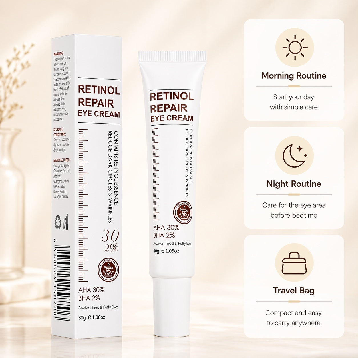 Retinol & Pro-Xylane Eye Cream Options for Fine Lines and Smooth Under-Eye Care