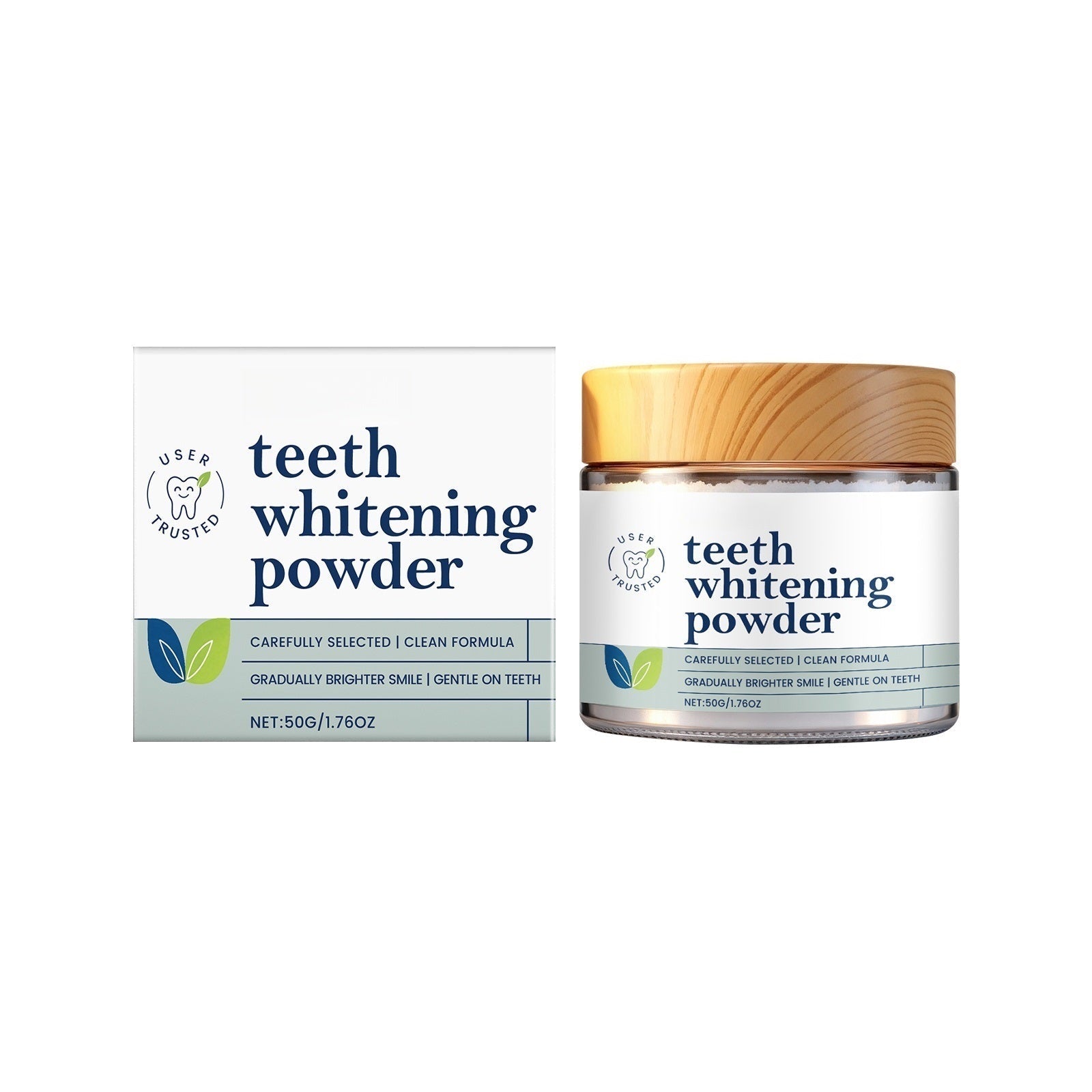 Hydroxyapatite Mint Tooth Powder for Daily Oral Care, 50g