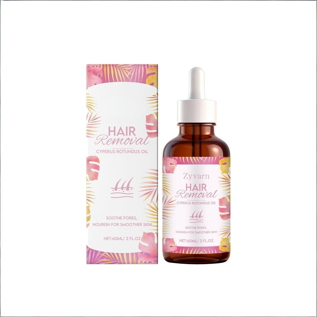Cyperus Rotundus Hair Removal Oil for Post-Wax Smooth Skin Care, 60ml